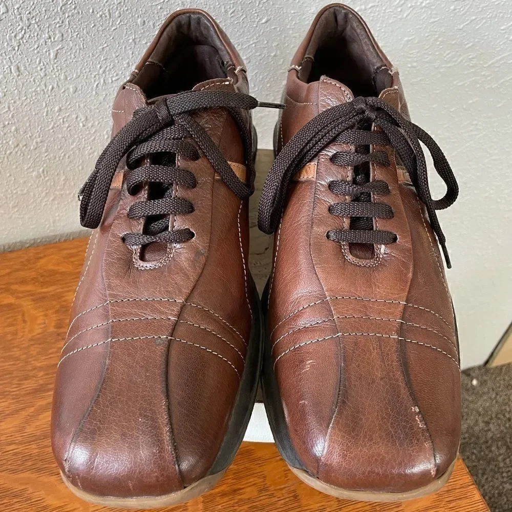 Bacco Bucci Oxford Lace Up Leather Dress Shoes Size 10